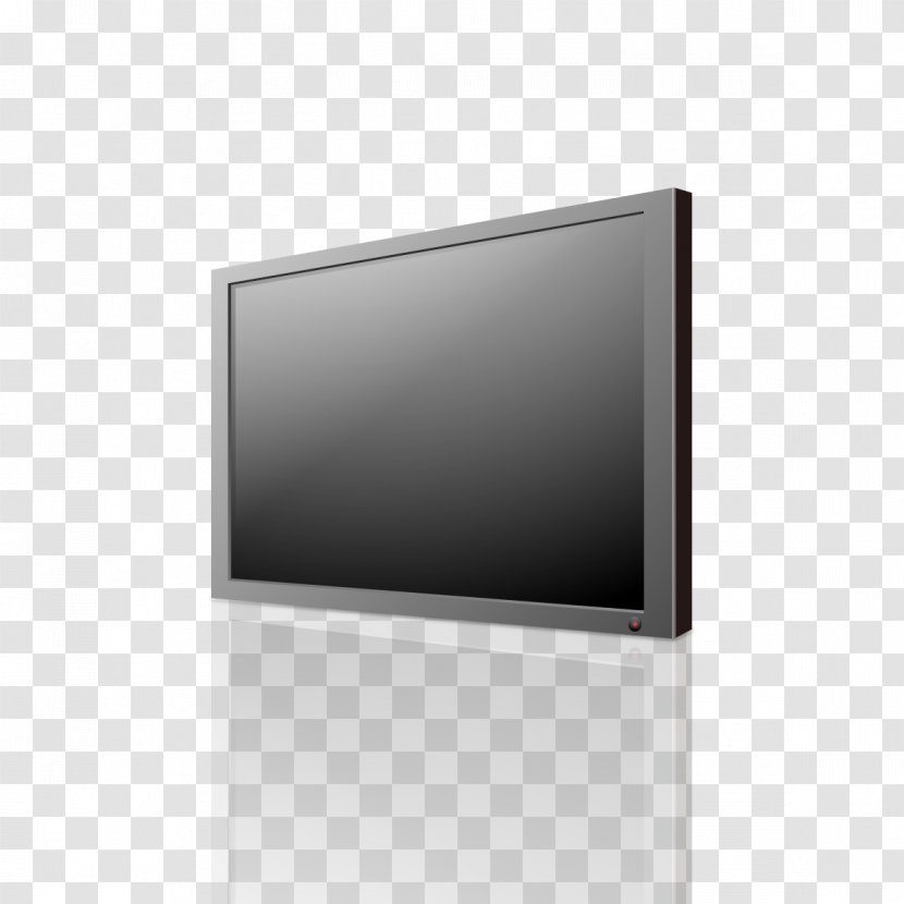 Light Television - Ink - Black TV Model Transparent PNG