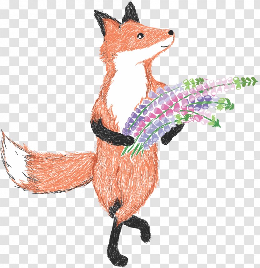 Cat Red Fox Tail Animal Transparent PNG