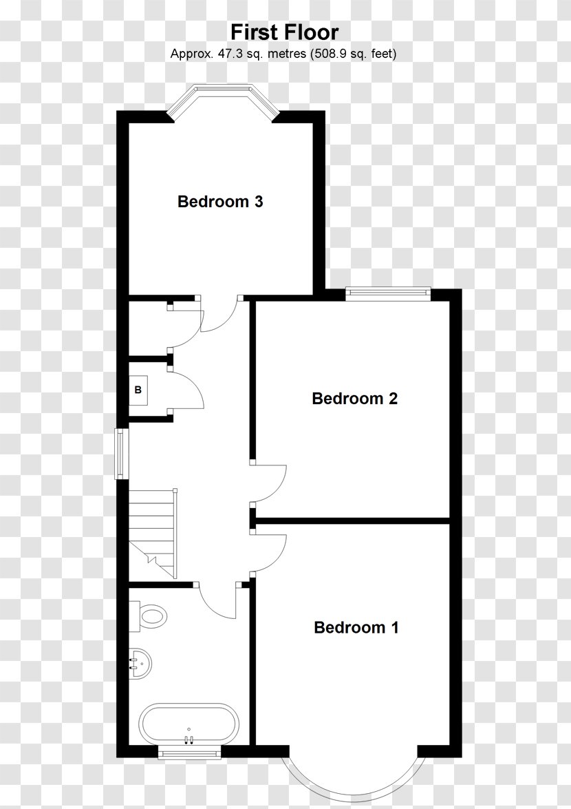 Floor Plan House Wall Ceiling - Heated Towel Rail Transparent PNG