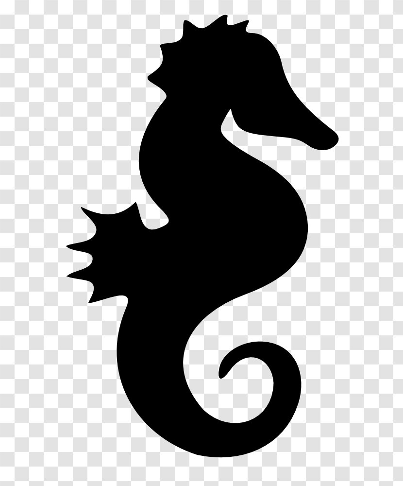 Seahorse Silhouette Clip Art - Labrador Transparent PNG
