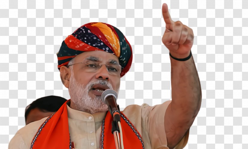 Narendra Modi - Thumb - Gesture Guru Transparent PNG