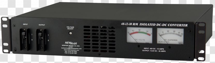 Power Inverters DC-to-DC Converter 19-inch Rack Converters Voltage - Audio Receiver - Electric Transparent PNG