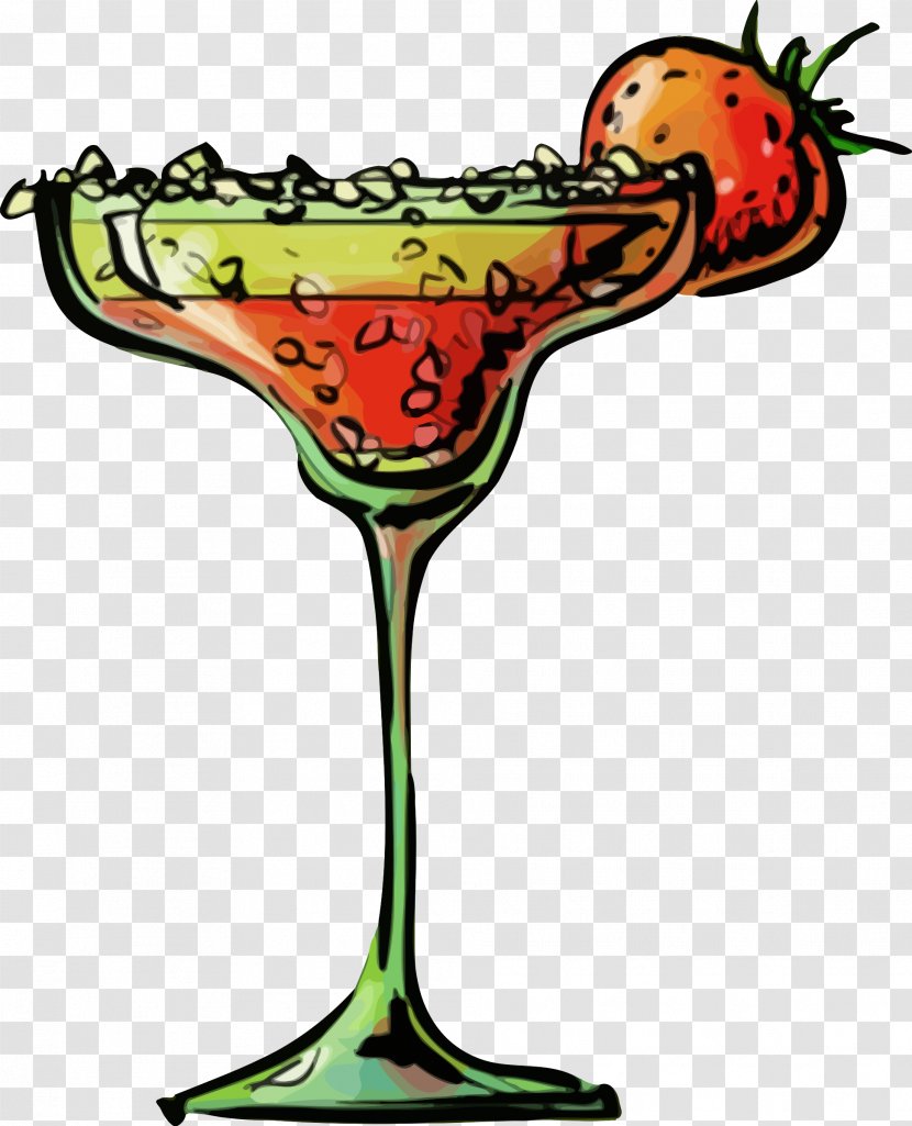 Cocktail Daiquiri Caipirinha Blue Lagoon Tequila Sunrise - Watermelon Transparent PNG