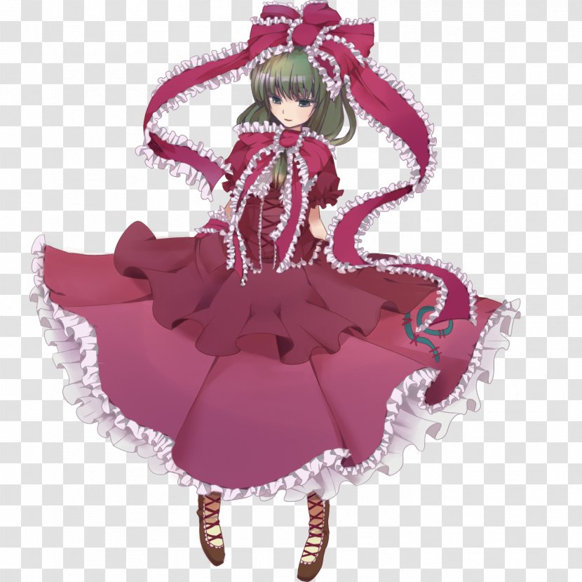 Costume Design Pink M Flower Character - Rtv Transparent PNG