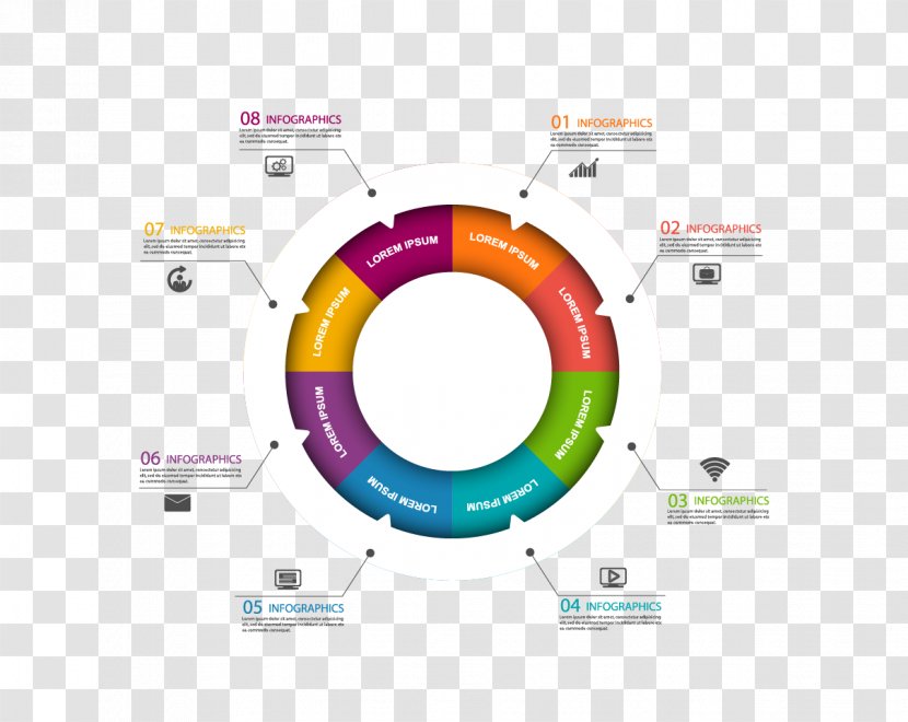 Information Graphic Design - Diagram - Business Chart Transparent PNG