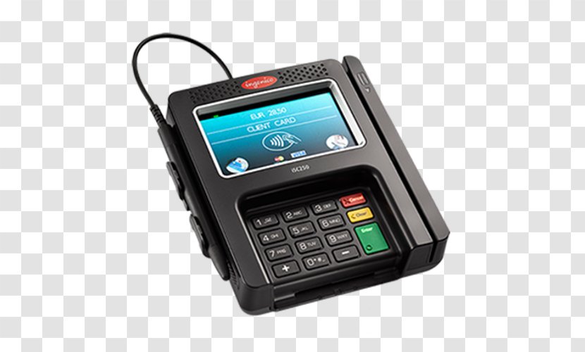 Payment Terminal PIN Pad Ingenico Point Of Sale EMV - Contactless - Credit Card Transparent PNG