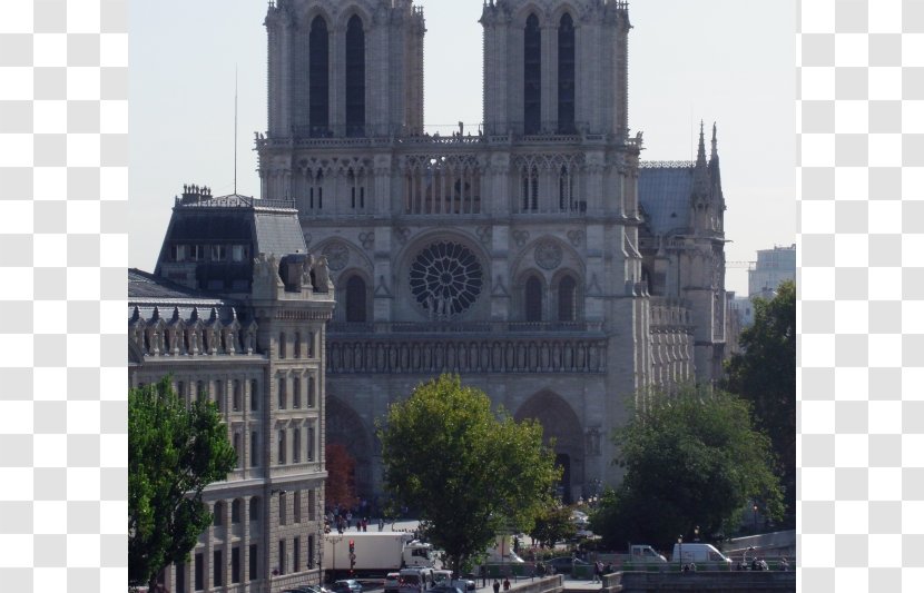 Cathedral Middle Ages Medieval Architecture Landmark Theatres Facade - Paris Notre Dame Transparent PNG