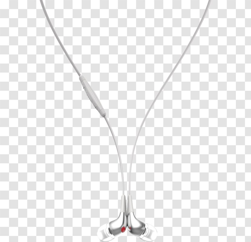 Emtec E200 Stay Earbuds Wireless Bluetooth Headset E100 Android (1 Button Remote) Apple Audio Headphones - Necklace Transparent PNG