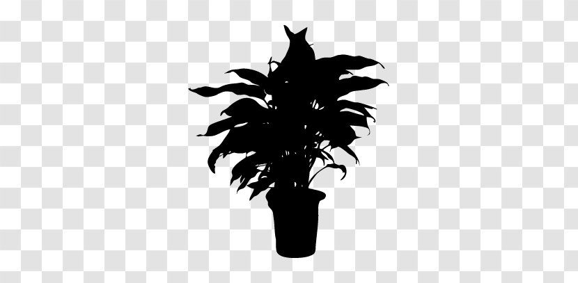 Houseplant Silhouette Flowerpot - Plant Transparent PNG