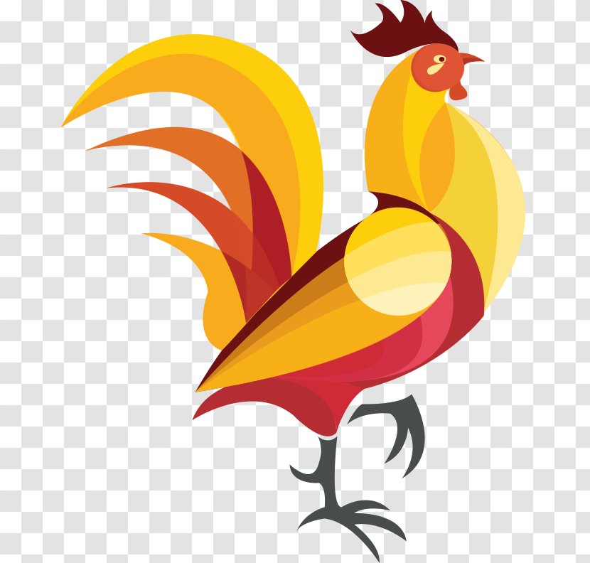 Vector Cock Animal Year - Pattern - Bird Transparent PNG
