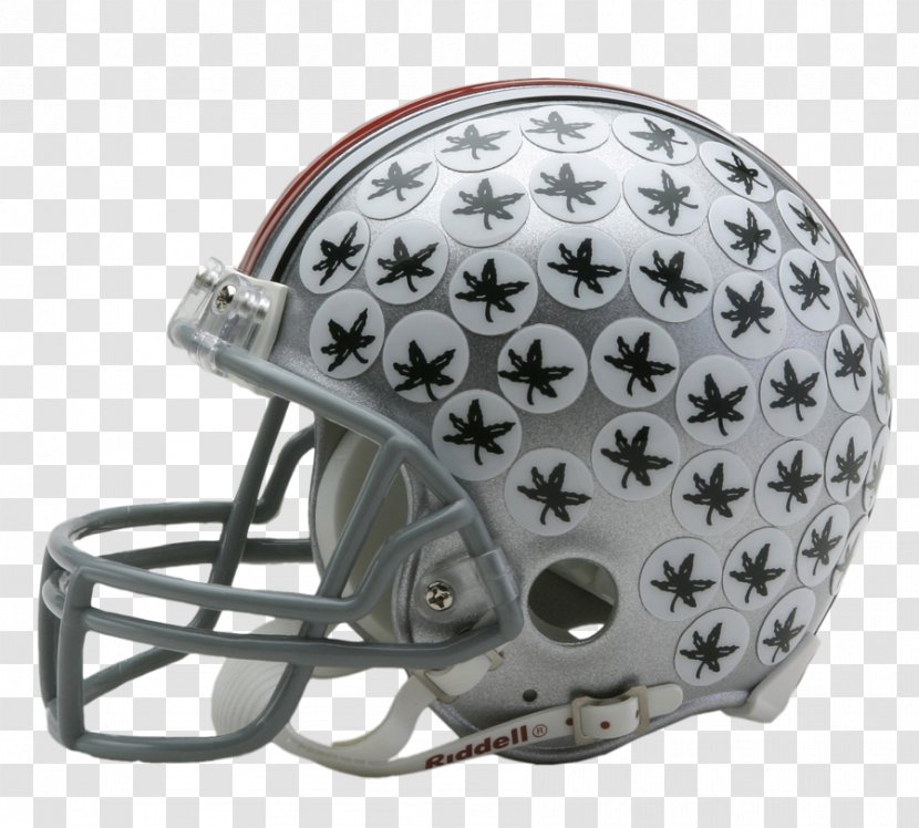 Ohio State Buckeyes Football University 2016 Fiesta Bowl (December) American Helmets - Personal Protective Equipment - Helmet Transparent PNG