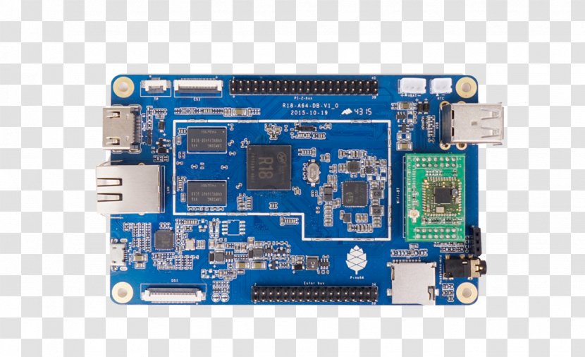 Pine64 Single-board Computer 64-bit Computing Raspberry Pi - Microcontroller Transparent PNG
