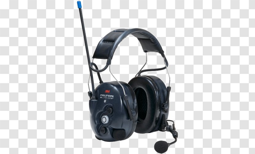 Earmuffs Protective Ear Caps Headset DB 3M Peltor LiteCom Gehoorbescherming Personal Equipment Transparent PNG