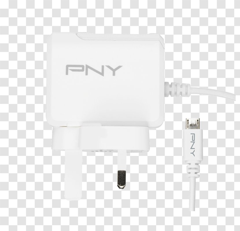 AC Adapter Battery Charger USB PNY Technologies - Ac - Wall Transparent PNG