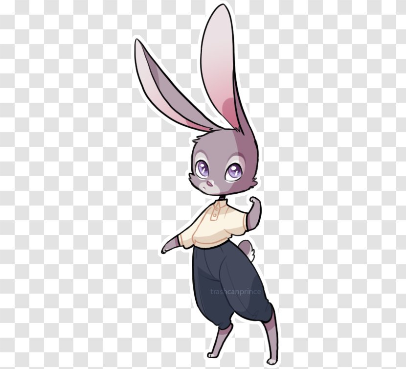 Rabbit Lt. Judy Hopps Nick Wilde Fan Art Illustration - Zootopia Transparent PNG