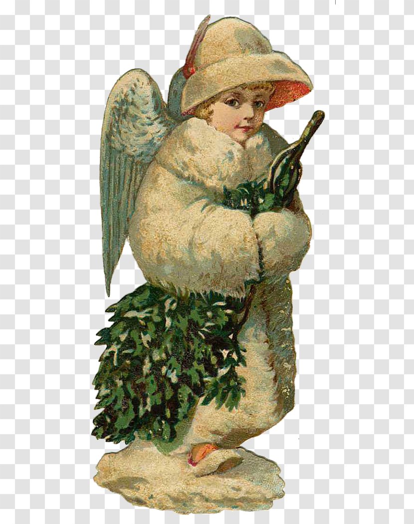 Victorian Era Christmas Angel Animaatio Clip Art Transparent PNG