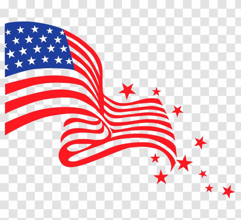 Flag Of The United States Happy Fourth July! Independence Day Clip Art - Tree Transparent PNG