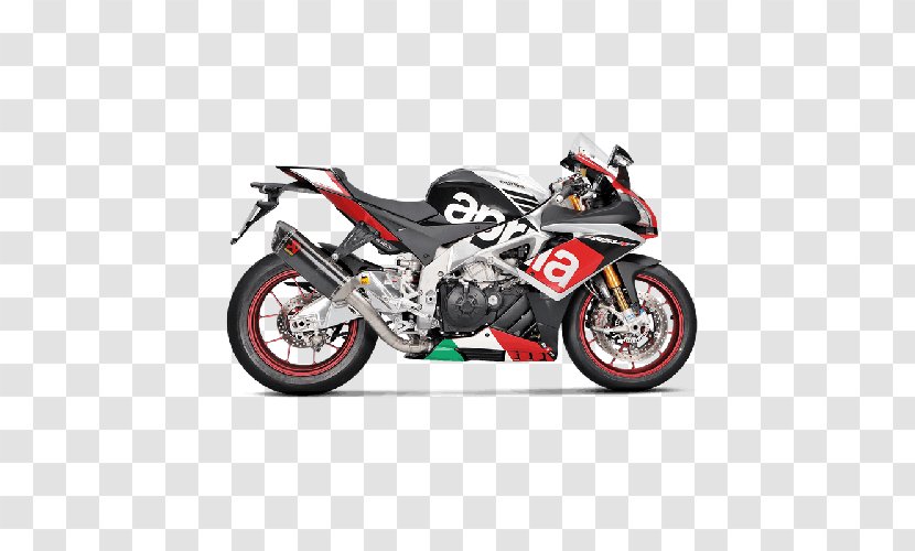 Exhaust System Aprilia RSV4 Akrapovič Tuono Transparent PNG