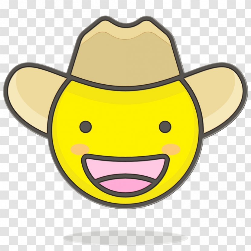 Happy Face Emoji - Drawing - Pleased Costume Hat Transparent PNG