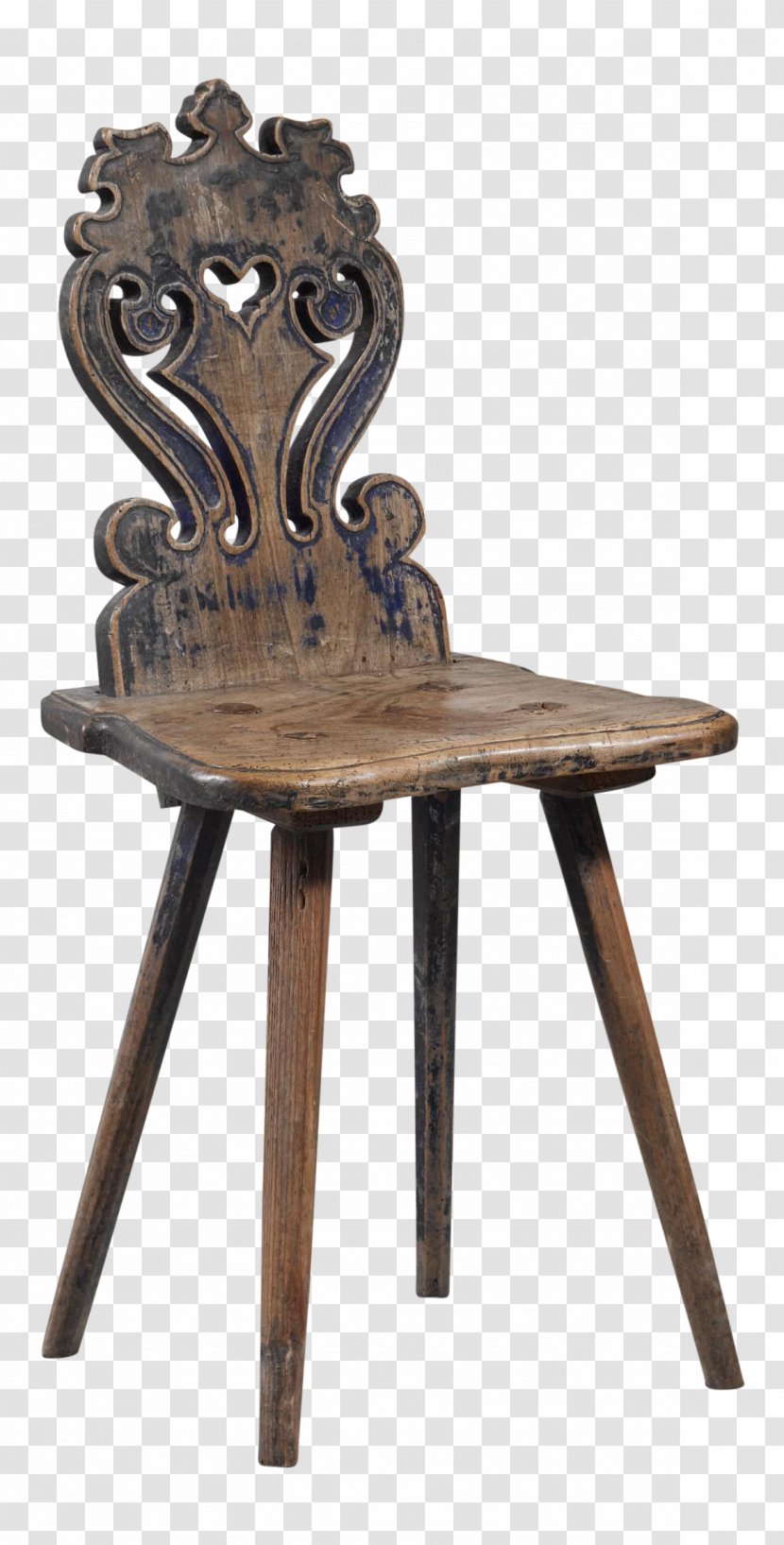 19th Century Table Chair Sweden Folk Art Transparent PNG