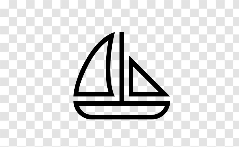 Symbol Sailing Sailboat - Area - Ships And Yacht Transparent PNG