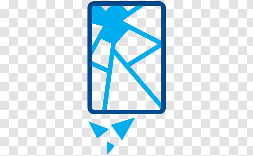 Sign Logo Trademark Symbol - Triangle - Broken Glass Transparent PNG