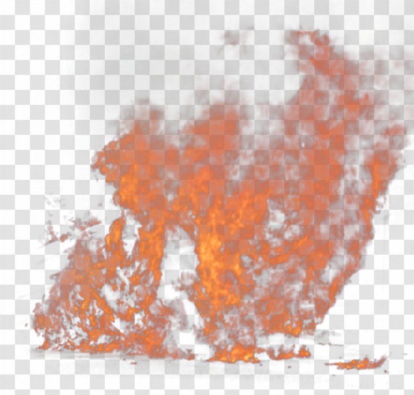 Orange Combustion Flame - Transparency And Translucency Transparent PNG