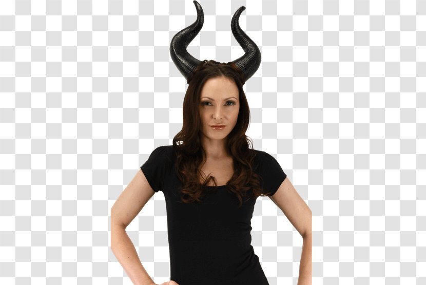 Angelina Jolie Maleficent Halloween Costume Clothing - Villain - Horns Transparent PNG