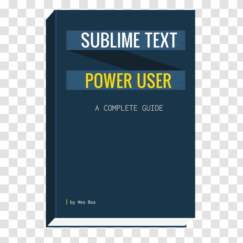 Power User Brand Book Product Design Sublime Text - Pdf Transparent PNG
