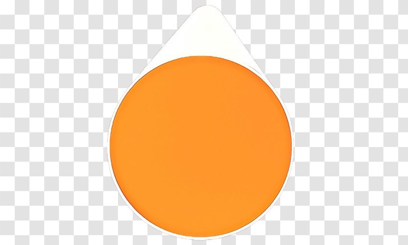 Yellow Circle - Oval - Peach Transparent PNG