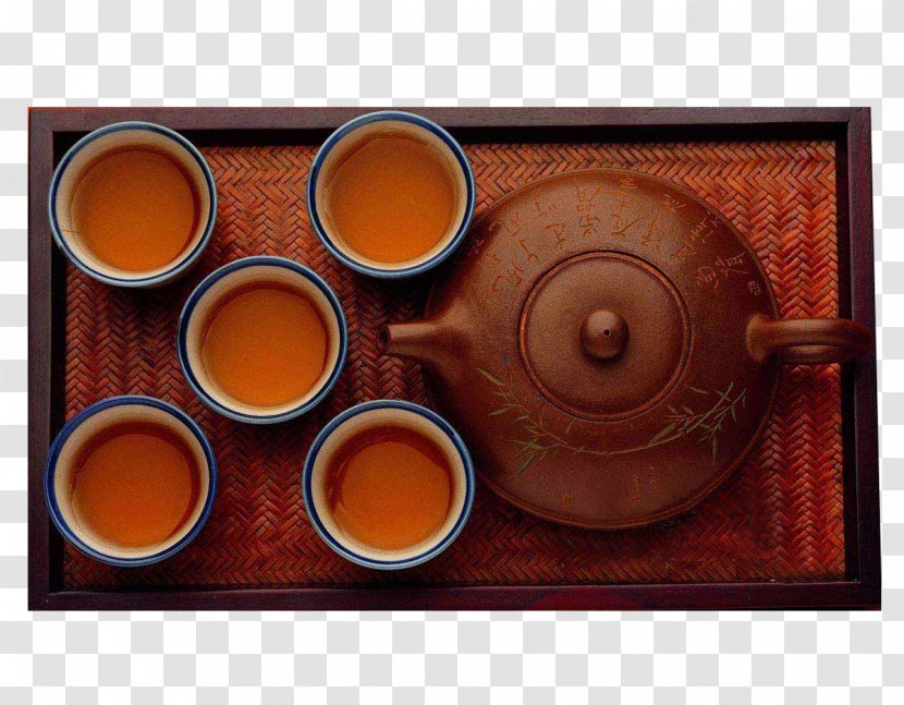 Japanese Tea Ceremony Yum Cha Budaya Tionghoa Culture - Chinese - Sets And Teas In Square Trays Transparent PNG