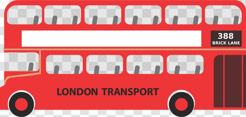 London Buses Clip Art - Area - Bus Transparent PNG