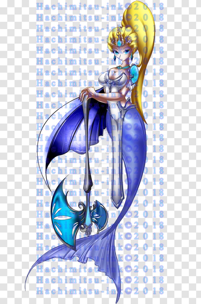 Illustration Mermaid Human Cartoon Muscle - Watercolor Transparent PNG