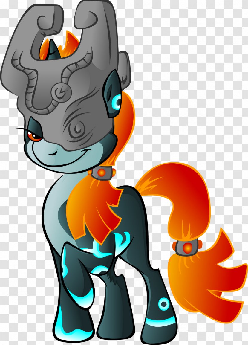 Pony Derpy Hooves Midna Horse Pinkie Pie - Cartoon Transparent PNG