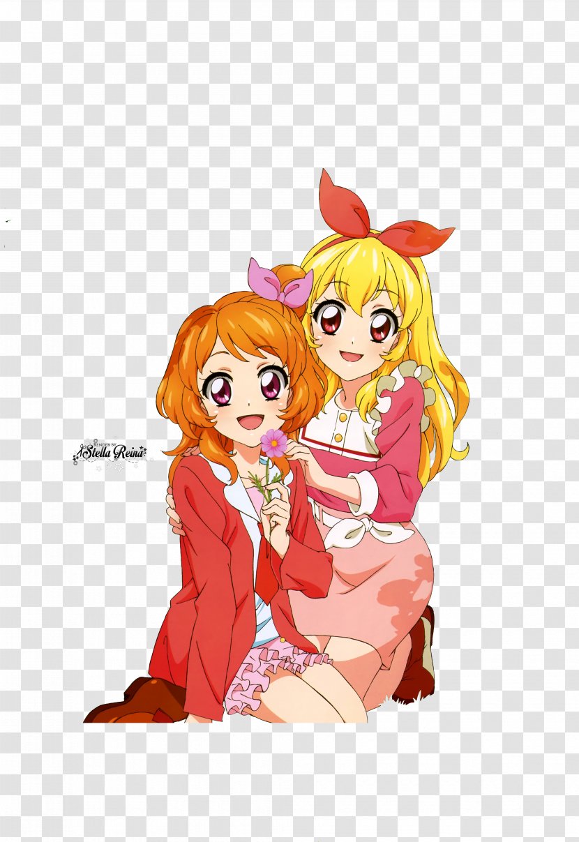 Aikatsu! Ichigo Hoshimiya Akari Ōzora Rendering - Frame Transparent PNG