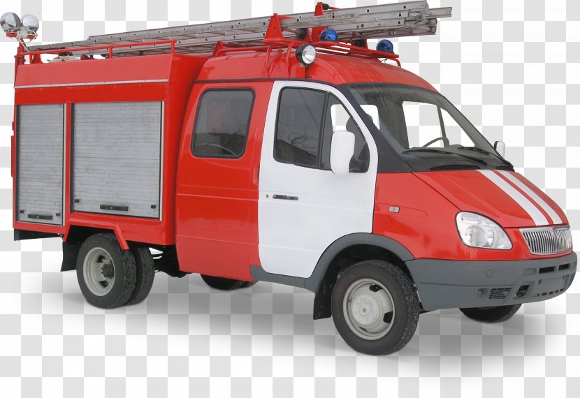 Car GAZelle NEXT Fire Engine Compact Van - Truck Transparent PNG