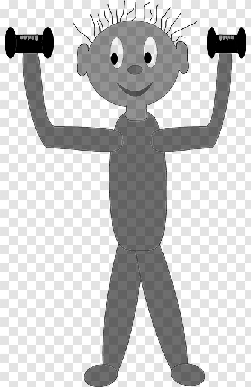 Clip Art Exercise Weight Training Physical Strength - Weightlifting Transparent PNG