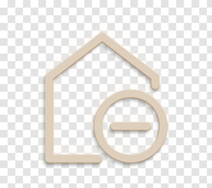 App Icon Basic Home - Beige Symbol Transparent PNG