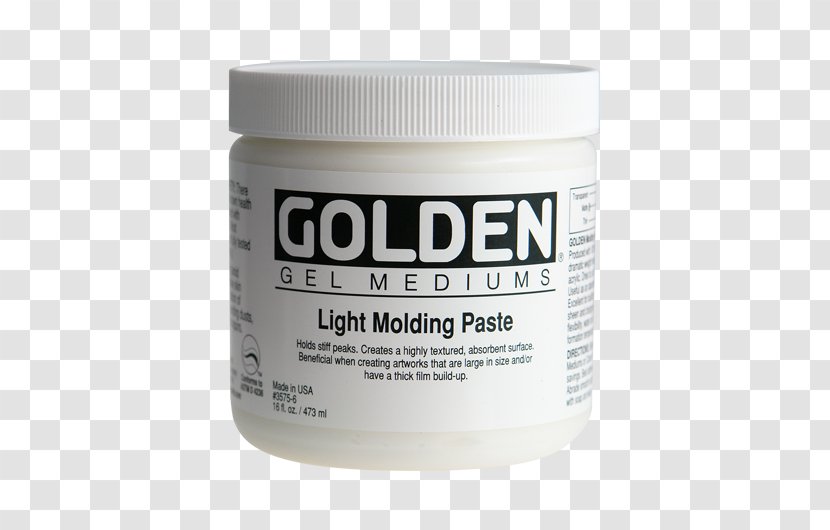 Acrylic Paint Liquitex Gel Golden Artist Colors - Polymer Transparent PNG