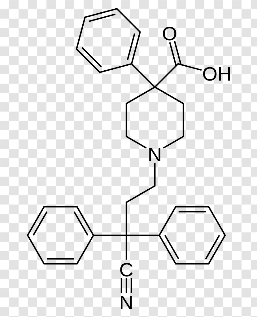 Benzidine Biphenyl Chemical Compound Thioether - Frame - Difenoxin Transparent PNG