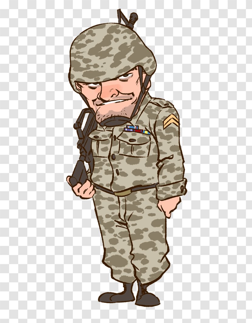 Soldier Military Camouflage Infantry Clip Art - Finger Transparent PNG