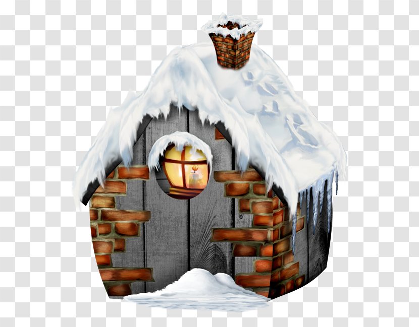 Clip Art - Snow - Fairy House Transparent PNG