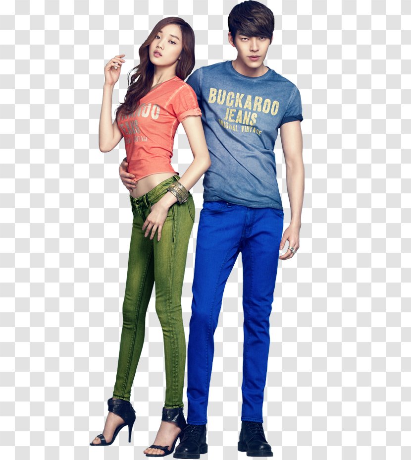 Kim Woo-bin Shin Joon-young Uncontrollably Fond Jeans Actor - Sleeve - Woobin Clipart Transparent PNG
