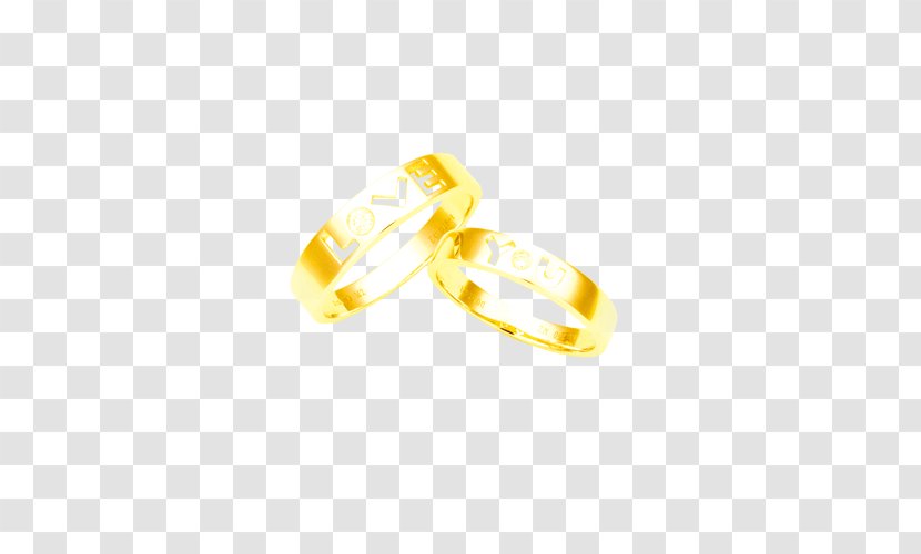 Wedding Ring Gold - Valentine's Day Transparent PNG