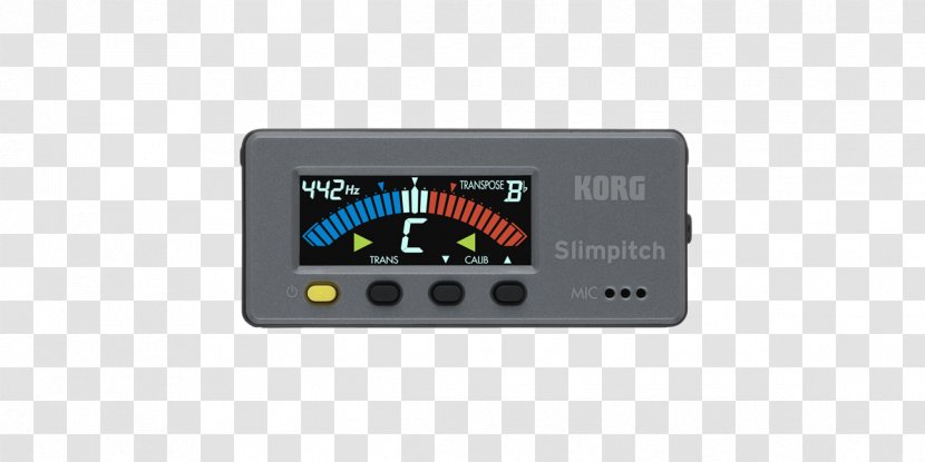 Contact Microphone Electronic Tuner Korg Chromatic Scale - Stereo Amplifier Transparent PNG