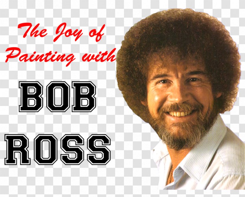 The Official Bob Ross Coloring Book Joy Of Painting Painter - Moustache Transparent PNG