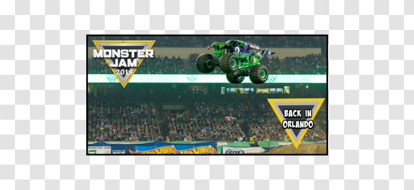 Monster Truck Grave Digger Camping World Stadium Feld Entertainment Energy - Jam Transparent PNG