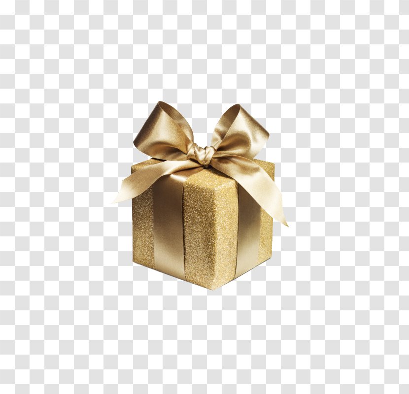 Gift Wrapping Gold Stock Photography Ribbon - Golden Transparent PNG