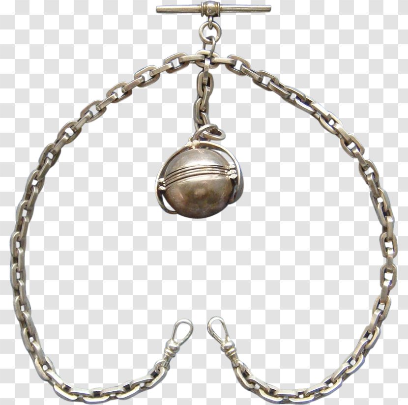 Pocket Watch Sterling Silver Jewellery Bracelet - Vine Transparent PNG