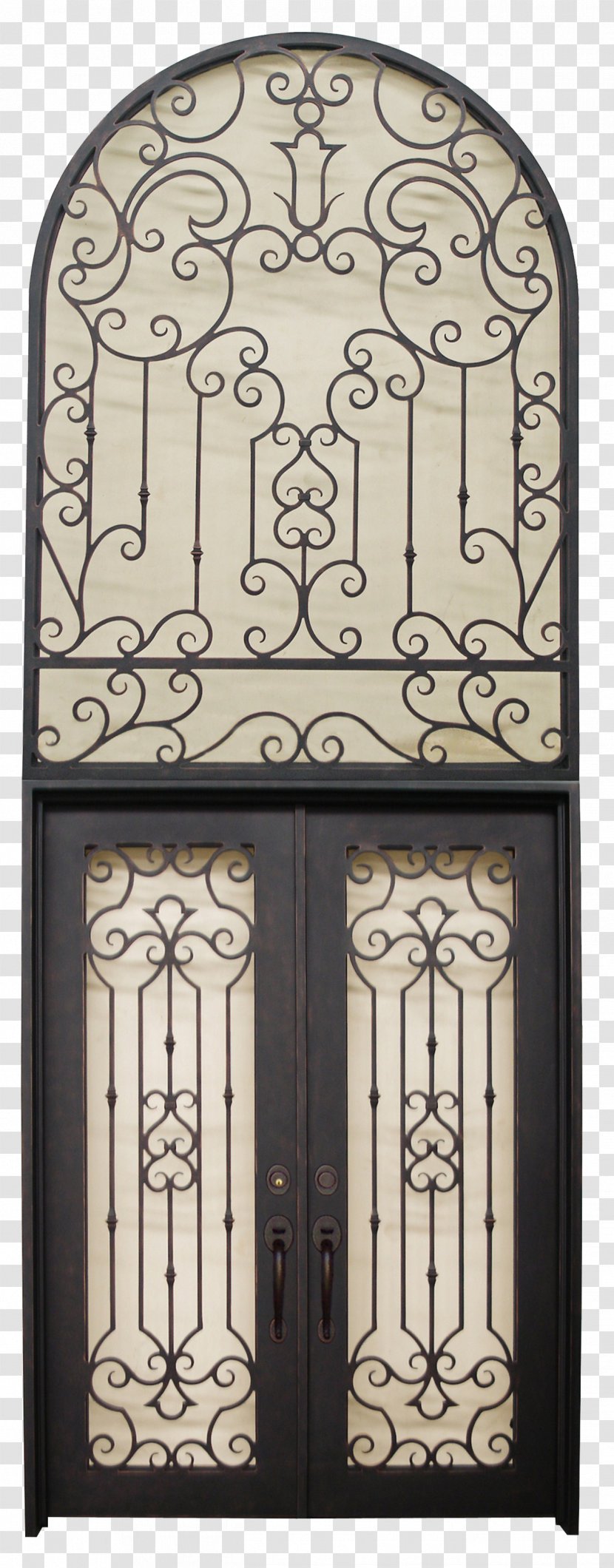 Window Door Arch Iron Sidelight - Gate Transparent PNG